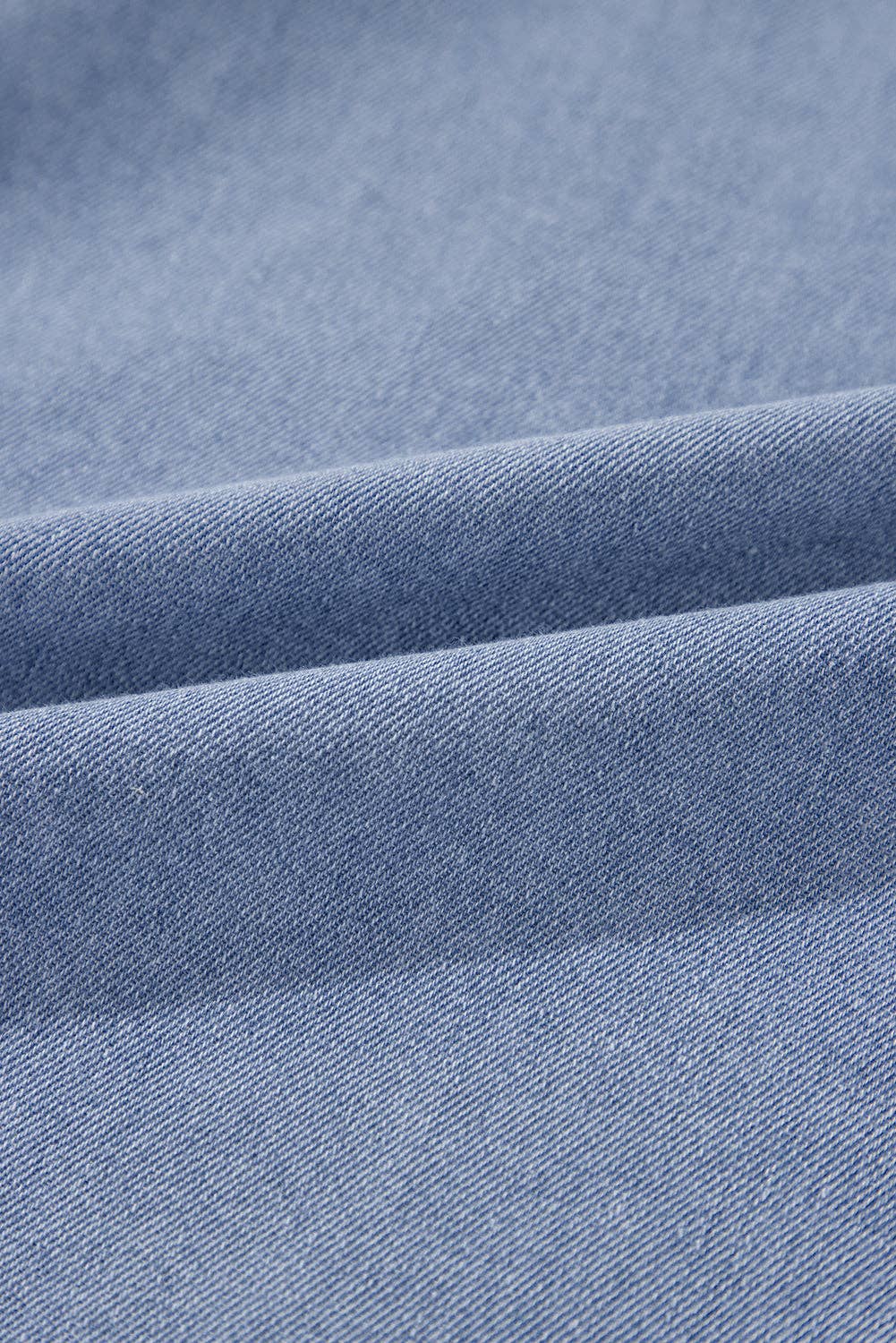 Denim Collared Short Sleeve Dress